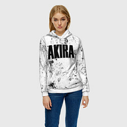 Толстовка-худи женская Akira dirty ice, цвет: 3D-белый — фото 2