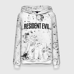 Толстовка-худи женская Resident Evil dirty ice, цвет: 3D-белый