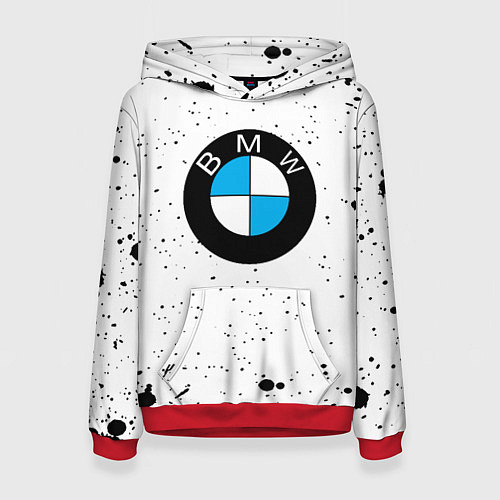 Женская толстовка Герб РФ краски / 3D-Красный – фото 1