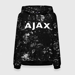 Толстовка-худи женская Ajax black ice, цвет: 3D-черный