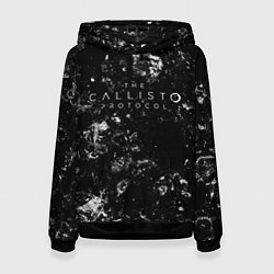 Женская толстовка The Callisto Protocol black ice