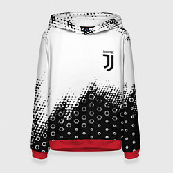 Толстовка-худи женская Juventus sport steel, цвет: 3D-красный