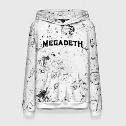 Женская толстовка Megadeth dirty ice