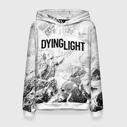 Толстовка-худи женская Dying Light white graphite, цвет: 3D-белый