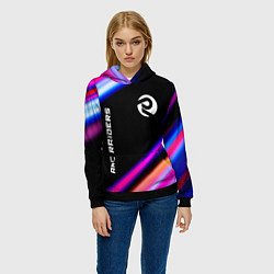 Толстовка-худи женская ARC Raiders speed game lights, цвет: 3D-черный — фото 2