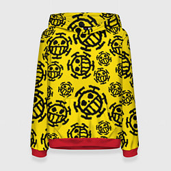 Толстовка-худи женская One Piece Trafalgar Law, цвет: 3D-красный
