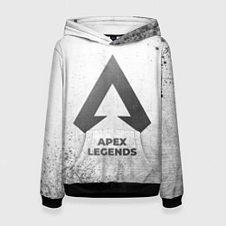 Толстовка-худи женская Apex Legends - white gradient, цвет: 3D-черный