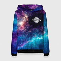 Толстовка-худи женская Haval space auto, цвет: 3D-черный