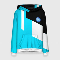 Толстовка-худи женская Napoli geometry fc, цвет: 3D-белый