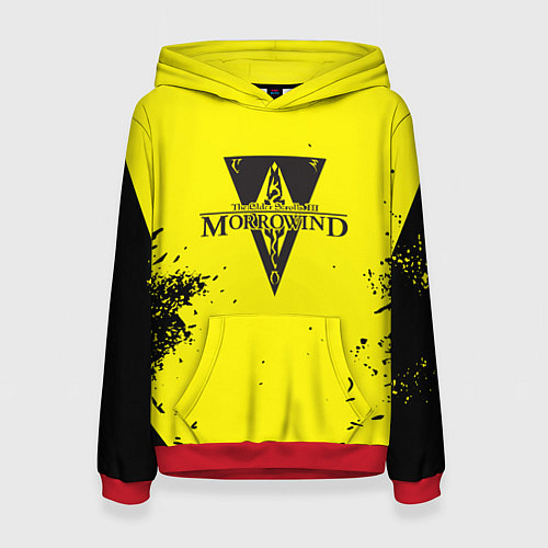 Женская толстовка The Elder Scrolls 3 / 3D-Красный – фото 1
