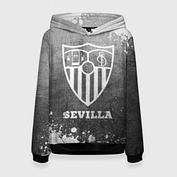 Толстовка-худи женская Sevilla - grey gradient, цвет: 3D-черный