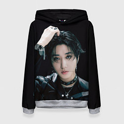 Толстовка-худи женская Stray Kids Han Giant concept, цвет: 3D-меланж