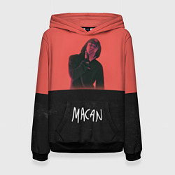 Толстовка-худи женская Macan - Singer, цвет: 3D-черный