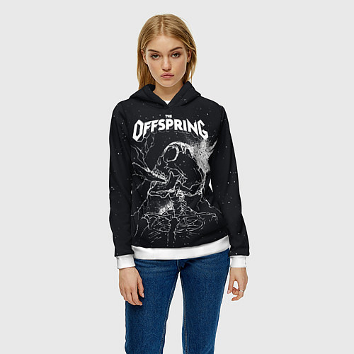 Женская толстовка The offspring Supercharged / 3D-Белый – фото 3