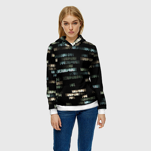 Женская толстовка Офисный вайб / 3D-Белый – фото 3