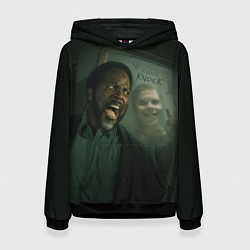 Толстовка-худи женская Извне тук-тук, цвет: 3D-черный