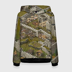 Толстовка-худи женская Stronghold Crusader Definitive Edition, цвет: 3D-черный