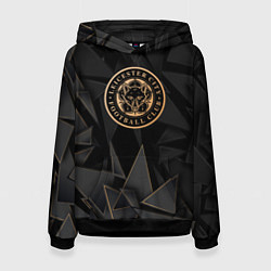 Женская толстовка Leicester City golden poly