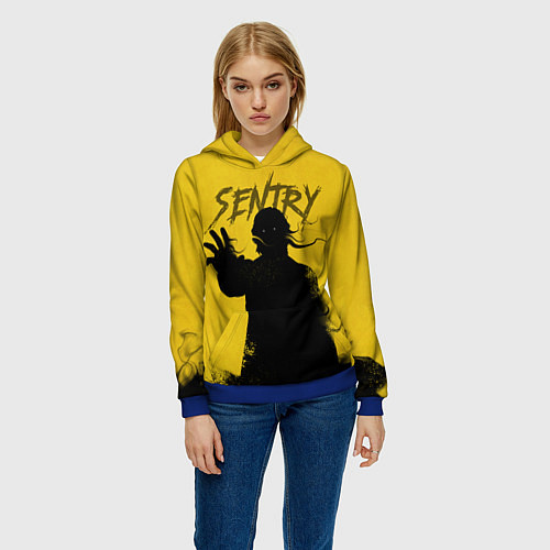 Женская толстовка Часовой - Громовержцы / 3D-Синий – фото 3