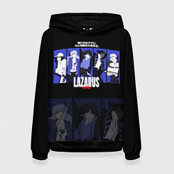 Толстовка-худи женская Lazarus, цвет: 3D-черный