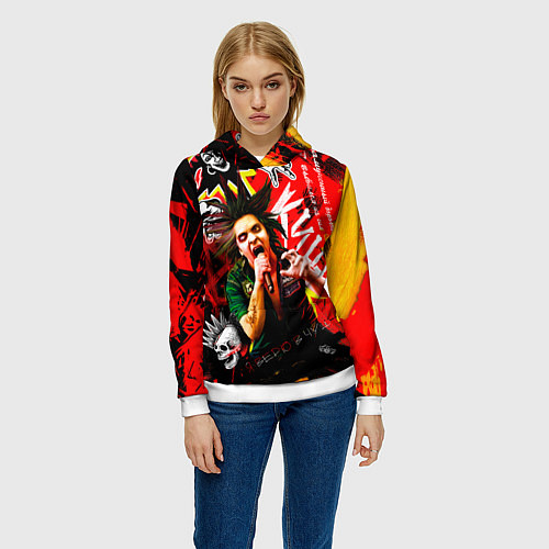 Женская толстовка Король и Шут - Я верю в чудо / 3D-Белый – фото 3