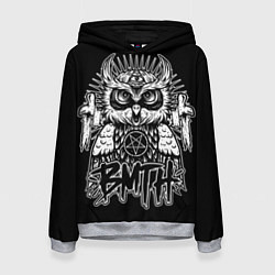 Толстовка-худи женская BMTH Owl, цвет: 3D-меланж