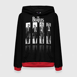 Толстовка-худи женская The Beatles: Man's, цвет: 3D-красный