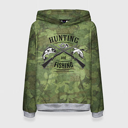 Женская толстовка Hunting & Fishing