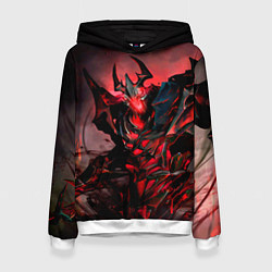 Толстовка-худи женская Shadow Fiend, цвет: 3D-белый