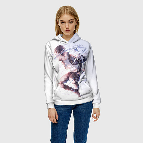 Женская толстовка Бездомный бог / 3D-Белый – фото 3
