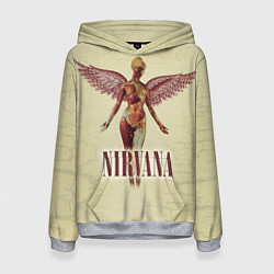 Женская толстовка Nirvana Angel