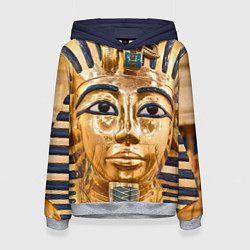 Толстовка-худи женская Фараон цвета 3D-меланж — фото 1
