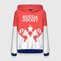 Женская толстовка Russia Hockey