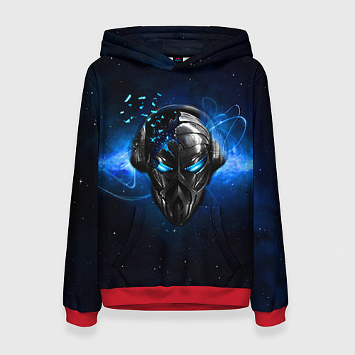 Женская толстовка Pirate Station: Blue Space / 3D-Красный – фото 1