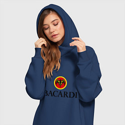Женское худи-платье Bacardi, цвет: тёмно-синий — фото 2