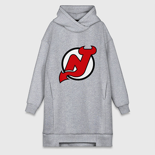 Женская толстовка-платье New Jersey Devils / Меланж – фото 1