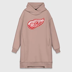 Женская толстовка-платье Detroit Red Wings