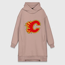 Женская толстовка-платье Calgary Flames