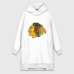 Женское худи-платье Chicago Blackhawks: Kane, цвет: белый