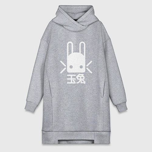 Женская толстовка-платье Destiny Rabbit / Меланж – фото 1