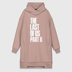 Женское худи-платье The Last of Us: Part II, цвет: пыльно-розовый