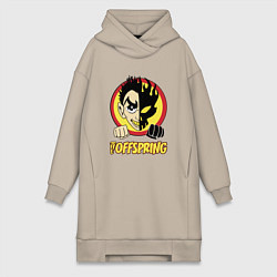 Женское худи-платье The Offspring Boy, цвет: миндальный