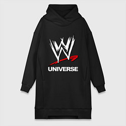 Женская толстовка-платье WWE universe