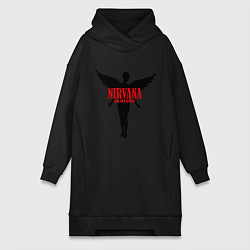 Женское худи-платье Nirvana: In Utero, цвет: черный