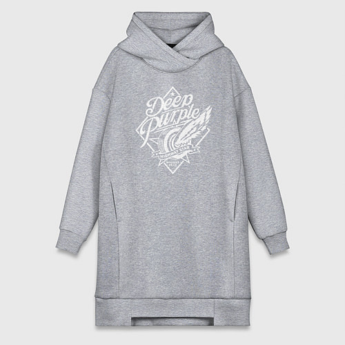 Женская толстовка-платье Deep Purple: Machine Head / Меланж – фото 1