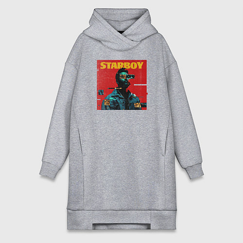 Женская толстовка-платье STARBOY / Меланж – фото 1