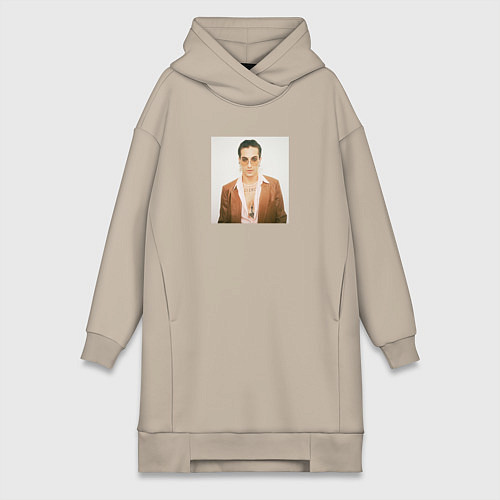 Женская толстовка-платье Maneskin / Миндальный – фото 1