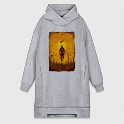 Женское худи-платье FREEMAN HALF-LIFE 2 Z, цвет: меланж