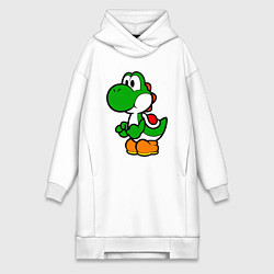 Женское худи-платье Yoshi1, цвет: белый