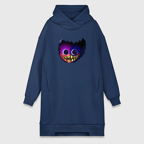 Женская толстовка-платье Хаги Ваги 2022 New топ / Тёмно-синий – фото 1